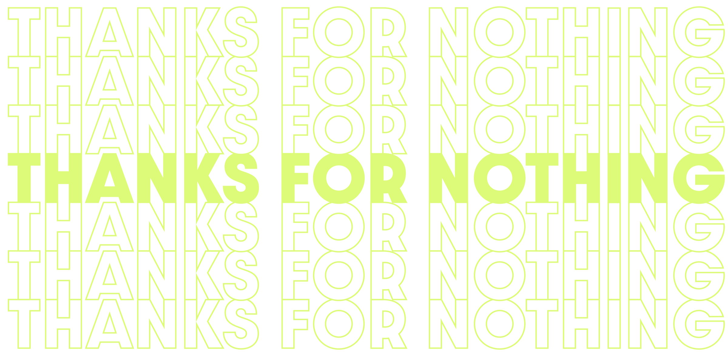 Thanks for nothing
